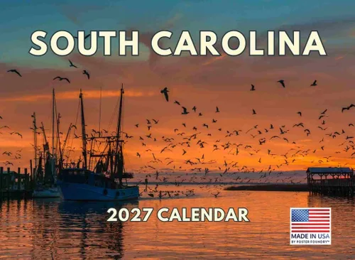 Vista 14 de Calendario de Alabama 2026 para pared, 12 meses, mensual, recuerdos escénicos de AL Hecho en Estados Unidos