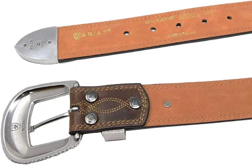 Vista 5 de Ariat la grasa de la mujer Distressed Cinturón de piela10004610