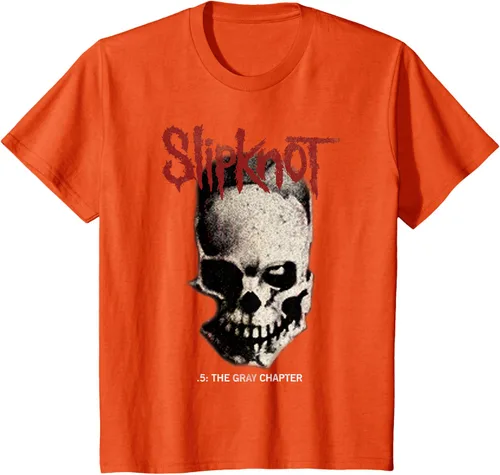 Vista 75 de Slipknot Tribal Calavera playera, niños 12, Rojo