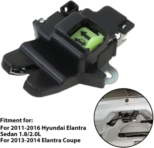Vista 3 de USonline911 81230-3X010 Reemplazo del pestillo del maletero de la puerta trasera para Hyundai Elantra GLS Sedan 2013 4 puertas 1.8L 1797CC l4 Gas