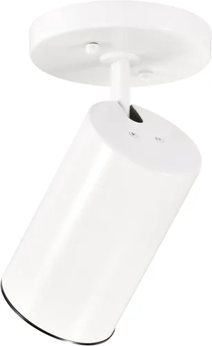Vista 5 de NUVO SF76/412 One Light Close-to-Ceiling Flush Mount, Blanco