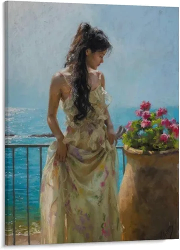 Vista 67 de Vicente Romero Redondo - Póster de pinturas artísticas de pared (32) marcos de fotos, regalos, lienzo, arte de pared, impresiones decorativas