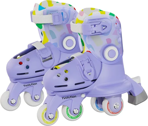 Vista 10 de Volution Learner Twista Patines – Patines ajustables 2 en 1 para niños a partir de 2 años – Convierte de patines de tres ruedas a patines en línea
