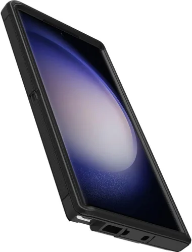 Vista 2 de OtterBox Galaxy S23 Ultra (solo) - Funda Defender Series - Negra, resistente y duradera - con protección de puertos - Solo la funda - Protección