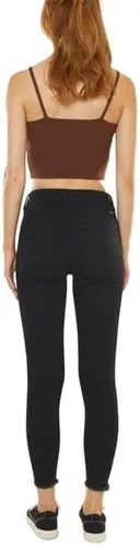 Vista 5 de Kancan KC8604BBK - Jeans ajustados de tiro alto