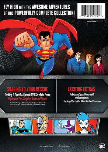 Vista 2 de Superman The Complete Animated Series RepackagedDVD