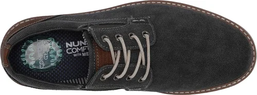 Vista 5 de Nunn Bush Barklay lona para hombre con cordones Oxford