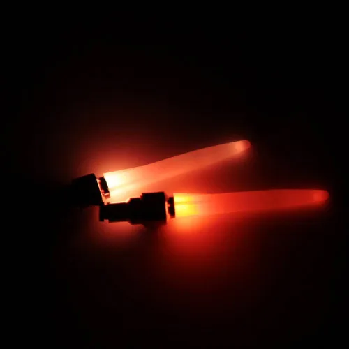 Vista 5 de Paquete de 4 luces LED de flash para válvula de rueda de neumáticos para bicicleta, bicicleta, motocicleta, rueda de luz, 4.25 pulgadas de largo
