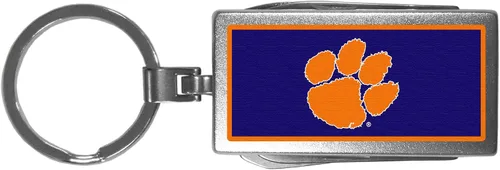 Vista 16 de Siskiyou Sports NCAA unisex Multi-tool Key Chain; Logo