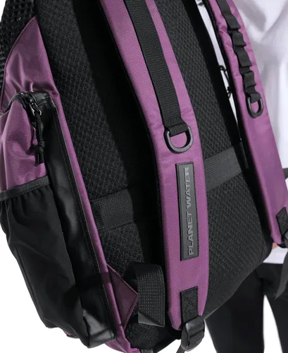 Vista 9 de ARENA One Go - Mochila de natación para atletas de gran tamaño, 45 litros Púrpura