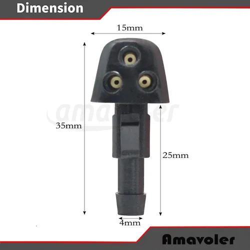 Vista 2 de Reemplazo de la boquilla del limpiaparabrisas – apto para Suzuki Grand Vitara, Swift, SX-4