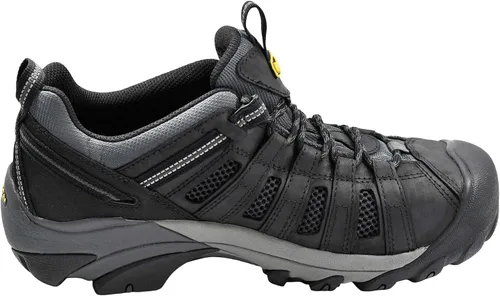 Vista 6 de KEEN Utility zapato de acero Flint Low para trabajo para hombre