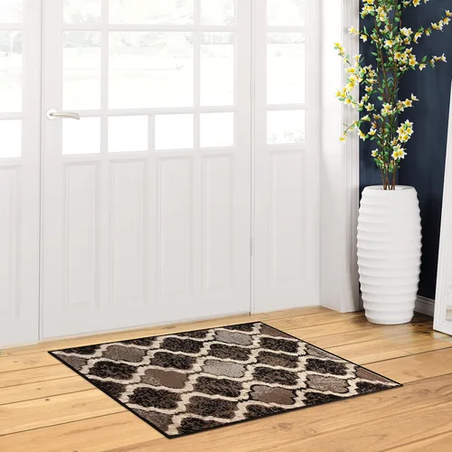 Vista 23 de BLUENILEMILLS BNM - Alfombra de pasillo para interiores con respaldo de yute, perfecta para cocina, dormitorio, madera dura, sala de estar Beige