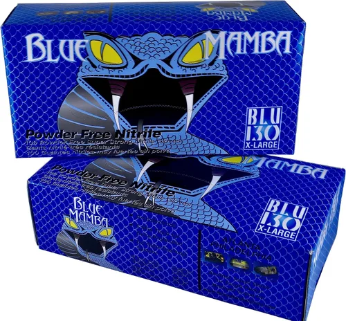Vista 2 de Blue Mamba Super Strong - Guantera de nitrilo 100