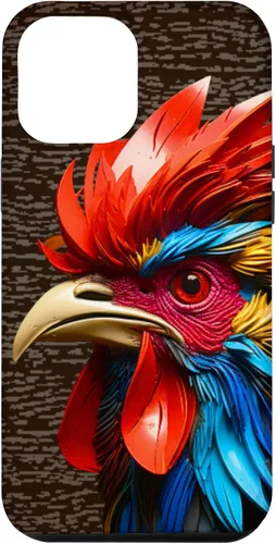 Vista 25 de Funda para teléfono iPhone XR Gallo Gallo de granja Animal Art Rooster