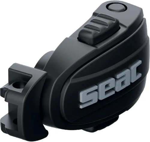 Vista 3 de SEAC Eagle, máscara compacta de bajo volumen para apnea y pesca submarina, verde, ajuste regular