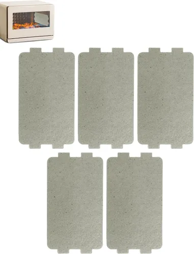 Vista 10 de 2 piezas de cubierta de guía de ondas, hoja de mica universal para horno microondas, corte a medida, 108 mm x 99 mm
