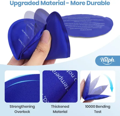 Vista 4 de Hilph Paquete de hielo facial Wisdom Teech, envoltura para la cabeza para cirugía oral facial, alivio del dolor para ATM, envoltura de hielo
