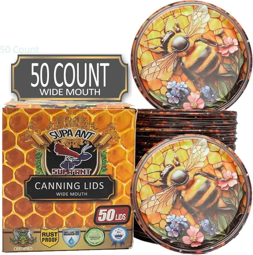 Vista 20 de Supa Ant Tapas para conservas de boca regular, suministros para conservas Abeja