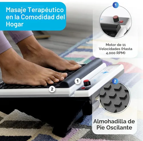 Vista 2 de Masajeador de pies de 11 velocidades MMF06 MedMassager