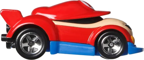 Vista 4 de Hot Wheels - Automóvil de personajes de Super Mario, vehículo 1/7