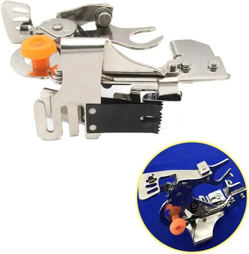 Vista 2 de Youngine Prensatelas para máquina de coser con volantes y pliegues para cantante de caña baja, hermano, babylock, vikingo, Janome, Kenmore