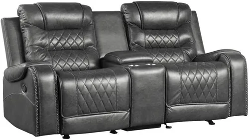 Vista 17 de Lexicon Derringer Wall Hugger Power - Sofá reclinable doble, color marrón