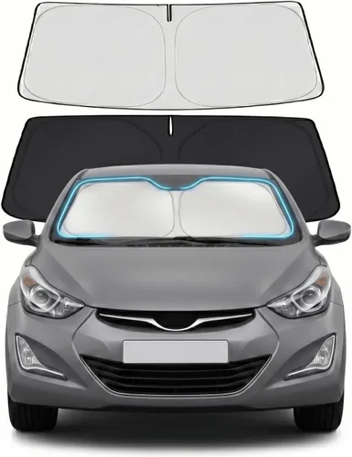Vista 109 de Parasol para parabrisas para BMW X1 E84 2016-2024 2025, accesorios – Cubierta de parasol para parabrisas de ventana delantera, ajuste personalizado