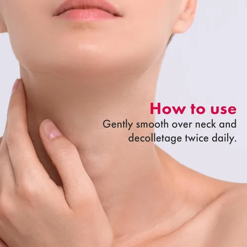 Vista 5 de TOSOWOONG Crema de colágeno Necktox con colágeno y ácido hialurónico para reafirmar el cuello, antienvejecimiento, arrugas y tensamiento, cuidado