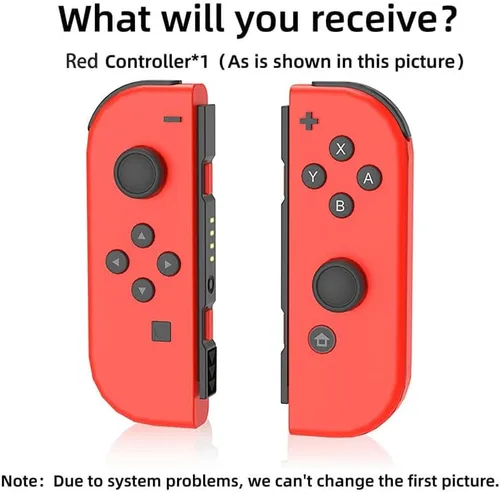 Vista 2 de GenGeLy Joypad for Nintendo Switch Controllers Compatible with Nintendo SwitchLITE,WMotion ControlDouble Vibration Support Wake-up & Screenshot,No