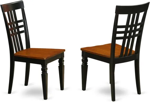 Vista 5 de East West Furniture El juego de habitación ANLG3-BCH-W de 3 piezas contiene una mesa de cocina redonda con pedestal y 2 sillas de comedor, 36 x 36