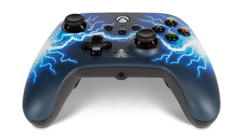 Vista 4 de PowerA Enhanced Wired Controller for Xbox Series X S - Arc Lightning, Officially Licensed for Xbox
