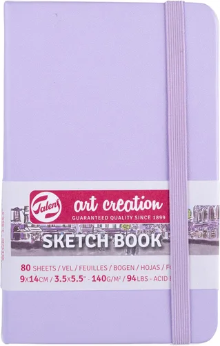 Vista 9 de Talens Art Creation Cuaderno de bocetos 80 hojas, 5.1 in x 8.3 in, negro