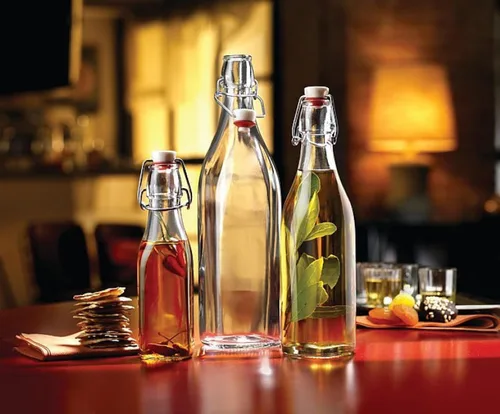 Vista 7 de Bormioli Rocco – Botella de Swing de 12.5CL (4.25 onzas) - Transparente