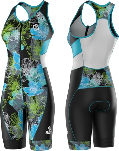 Vista 11 de SLS3 Trajes de Triatlón para Mujer - Traje de Triatlón de Una Pieza para Mujer - Traje de Triatlón Profesional para Mujer - Traje de Triatlón