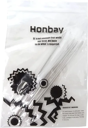 Vista 7 de Honbay 4 Uds acero inoxidable café Latte Art Bolígrafos herramienta para para capuchino Latte Espresso Decorar