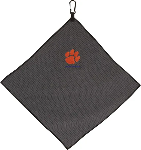 Vista 72 de Team Effort Collegiate - Toalla de microfibra gris de 15" x 15
