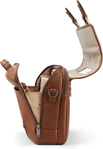 Vista 5 de Samsonite Flapover de cuero clásico, Solapa clásica de cuero