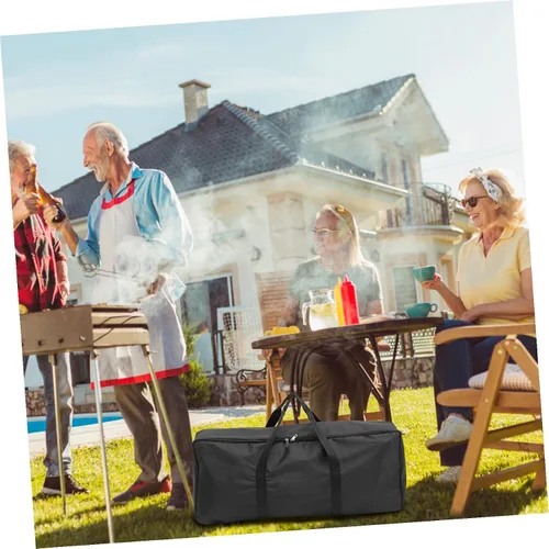 Vista 5 de GANAZONO Bolsa de vajilla al aire libre Camping Picnic Bolsa BBQ Grill Accesorios Almacenamiento