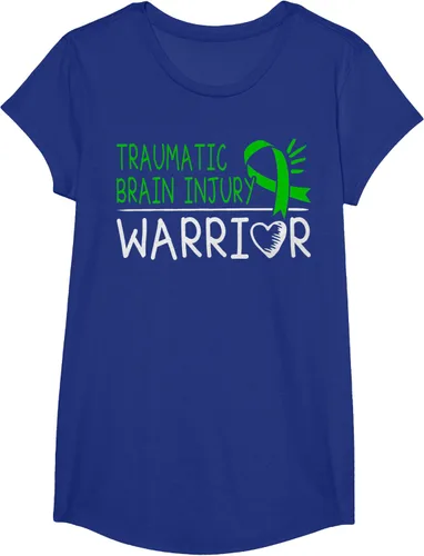 Vista 24 de Camiseta de lesión intracraneal - Camiseta de conciencia TBI, Negro, S