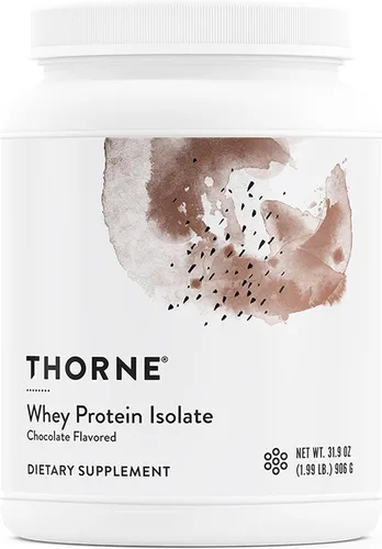 Vista 10 de THORNE - Proteína de suero aislada - 21 gramos de proteína de suero fácil de digerir en polvo - Certificado NSF para el deporte - Chocolate - 14.79
