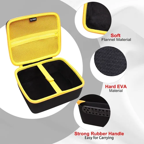 Vista 3 de LTGEM - Funda compatible con el enrutador inalámbrico DEWALT DCW600B / DWP611 20V Max XR (solo funda)