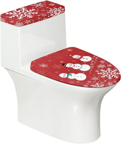 Vista 26 de Flashideas Juego de fundas de tapa de inodoro y cubierta de tanque de búho de Halloween, fundas de asiento de felpa suave, fundas de borde de tanque