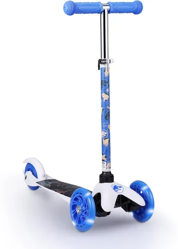 Vista 20 de Patinete para niños, auto equilibrio de 3 ruedas, ruedas LED iluminadas Hot Wheels