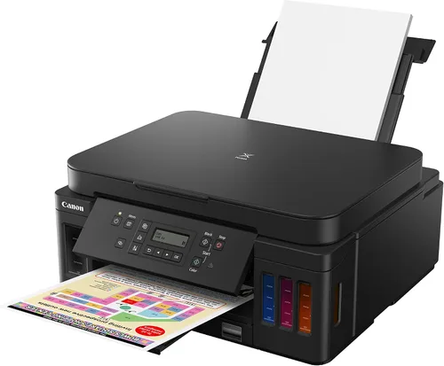 Vista 3 de Canon PIXMA G6020 Supertank inalámbrico (Megatank) GI-20 - Botella de tinta cian, compatible con PIXMA G6020 GI-20, botella de tinta magenta
