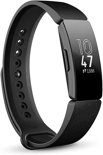 Vista 6 de Fitbit Inspire HR Monitor de ritmo cardíaco y fitness, talla única (bandas S y L incluidas), 1 unidad (renovado)