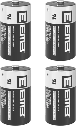 Vista 11 de EEMB Batería ER14250 1/2AA 3.6V Li-SOCL₂ Batería de litio no recargable XL-050F SB-AA02 LS14250 para medidor de collar de perro Sensor Sensor