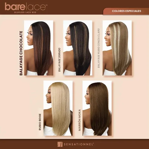 Vista 7 de Sensationnel Peluca FullLaceWig-Unit 1, 1 JETBLACK