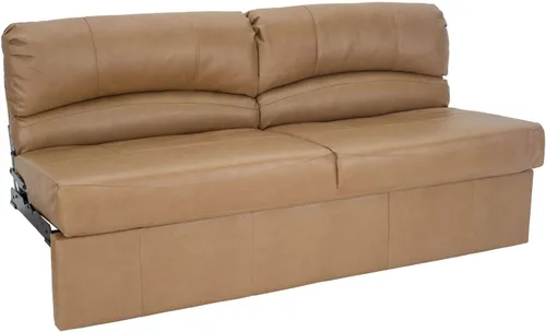Vista 11 de RecPro Sofá cama Charles RV Jackknife de 62 pulgadas, color castaño