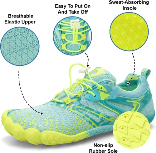 Vista 3 de XIHALOOK - Zapatos deportivos de senderismo para mujer y hombre, de secado rápido, para playa, caminar, kayak, surf, entrenamiento